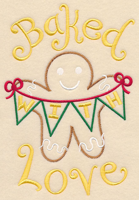 Gingerbread Baked with Love
