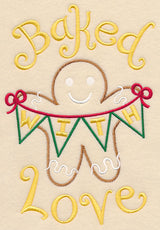 Gingerbread Baked with Love
