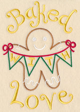 Gingerbread Baked with Love