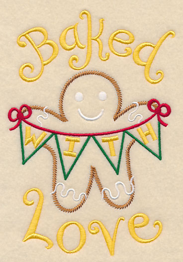 Gingerbread Baked with Love