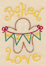 Gingerbread Baked with Love