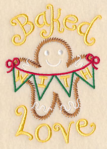 Gingerbread Baked with Love
