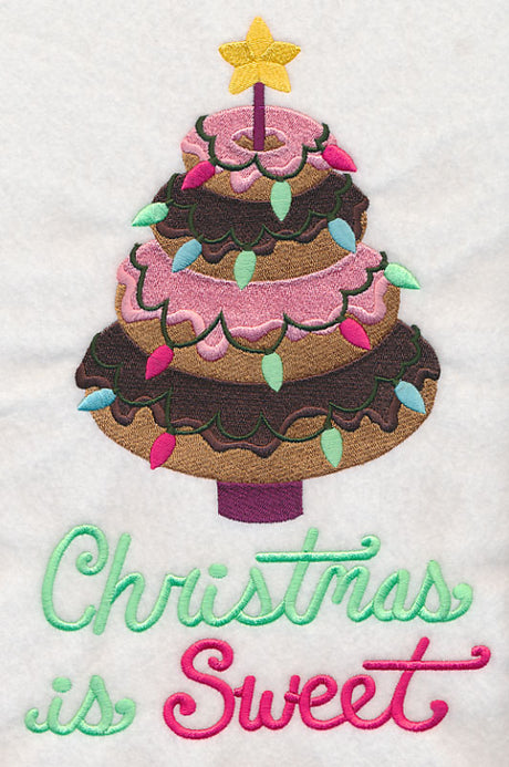 Christmas is Sweet Donut Tree