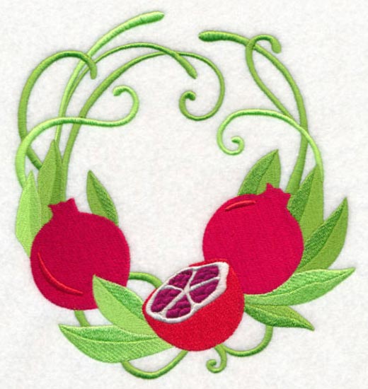 Pomegranate Wreath