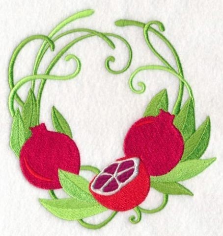 Pomegranate Wreath