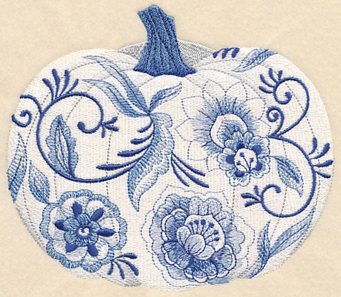 Delft Blue Pumpkin