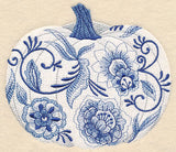 Delft Blue Pumpkin