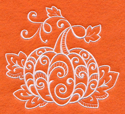 Whitework Pumpkin