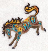 Flower Power Bucking Bronco