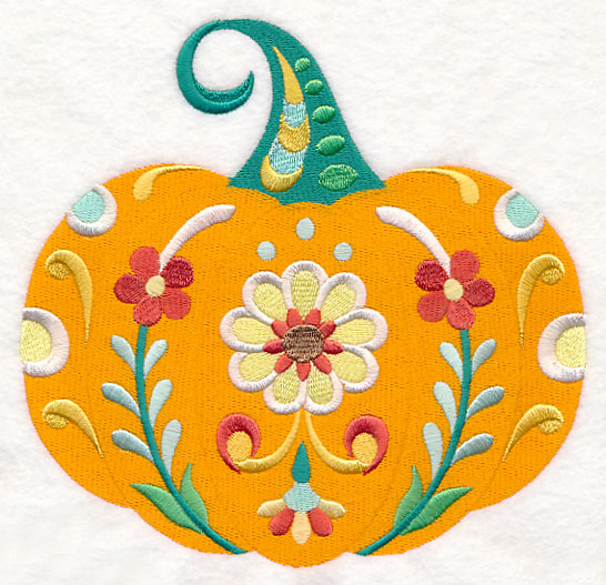 Flower Power Pumpkin