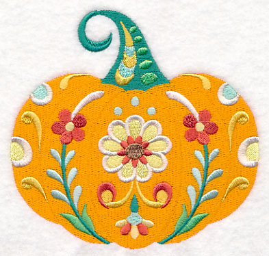 Flower Power Pumpkin