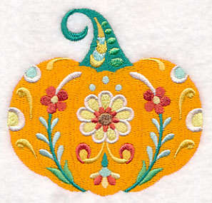 Flower Power Pumpkin