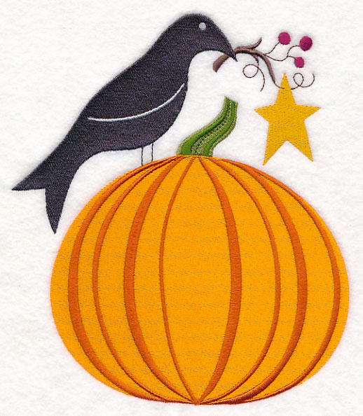 Folk Art Pumpkin