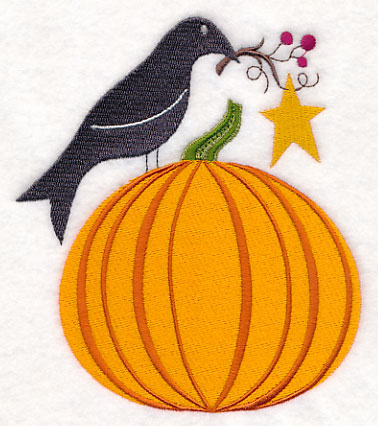 Folk Art Pumpkin