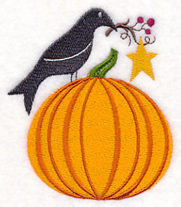 Folk Art Pumpkin