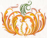 Rosemaling Pumpkin
