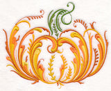 Rosemaling Pumpkin