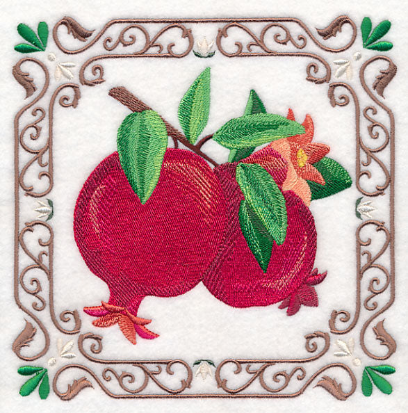 Pomegranate Fruit Tile