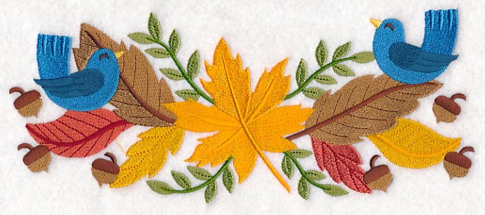 Autumn Leaf Border