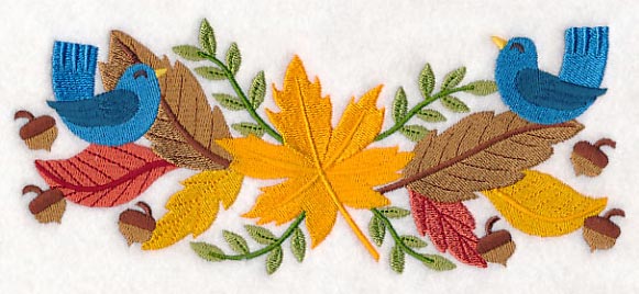 Autumn Leaf Border