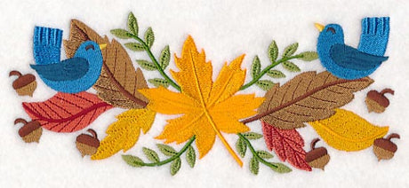 Autumn Leaf Border
