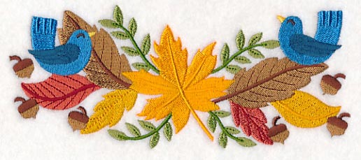 Autumn Leaf Border