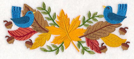 Autumn Leaf Border