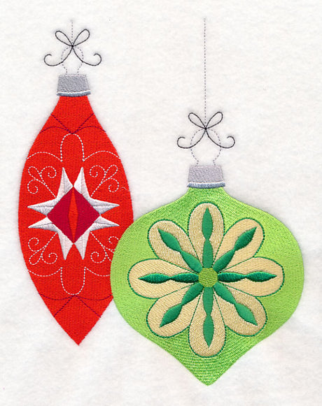 Retro Christmas Ornaments