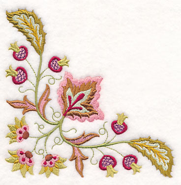 Jacobean Autumn Splendor Corner