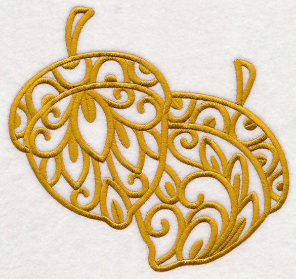 Acorns (Goldwork)