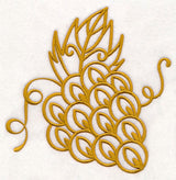 Grapes (Goldwork)