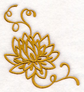 Flowers (Goldwork)
