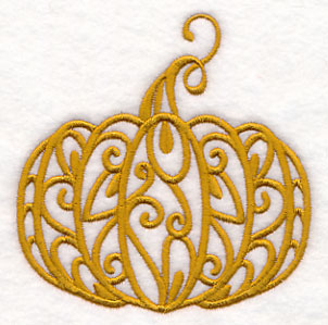 Pumpkin (Goldwork)