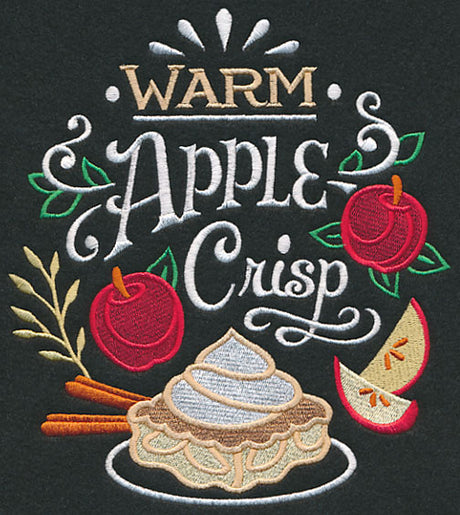 Warm Autumn Crisp Chalkboard