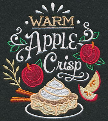 Warm Autumn Crisp Chalkboard