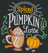 Spiced Pumpkin Latte Chalkboard