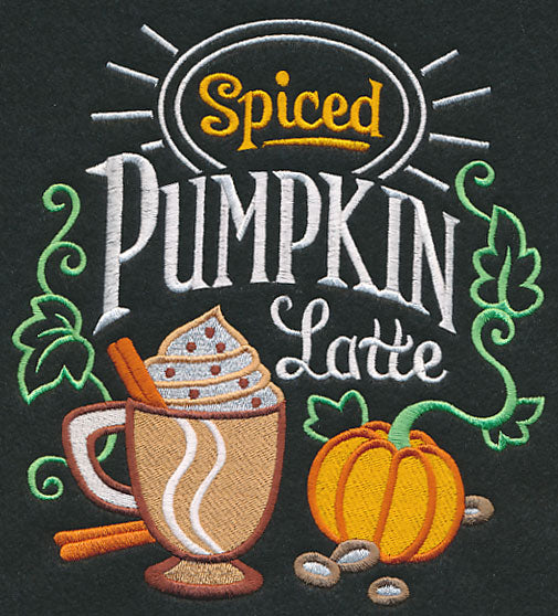 Spiced Pumpkin Latte Chalkboard
