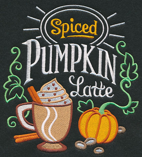 Spiced Pumpkin Latte Chalkboard