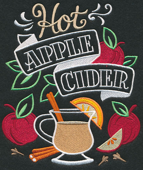 Hot Apple Cider Chalkboard
