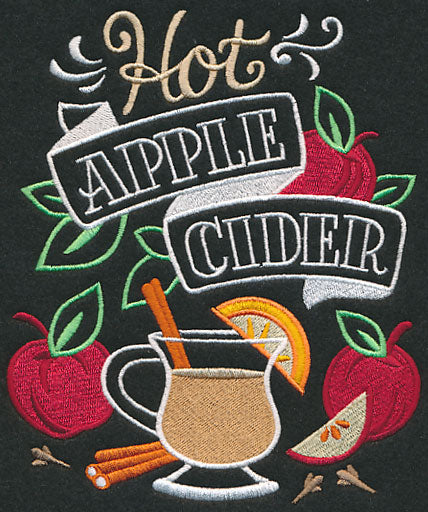 Hot Apple Cider Chalkboard