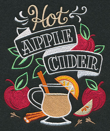 Hot Apple Cider Chalkboard