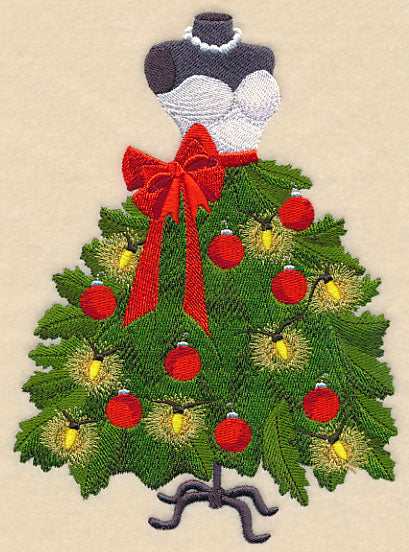 Christmas Tree Dress Form