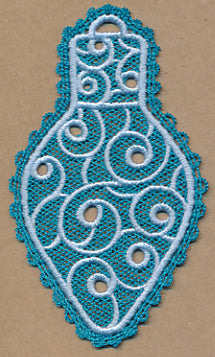 Christmas Light (Battenburg Lace with Rayon)