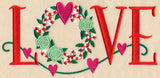 Love Wreath Word