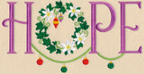 Hope Wreath Word