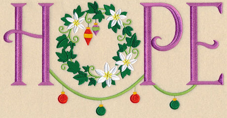 Hope Wreath Word