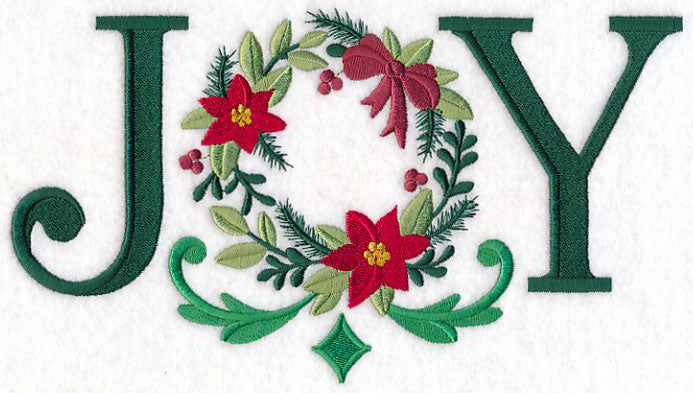 Joy Wreath Word