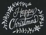 Happy Christmas Laurel (Whitework)
