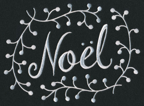 Noel Laurel (Whitework)