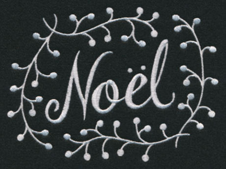 Noel Laurel (Whitework)